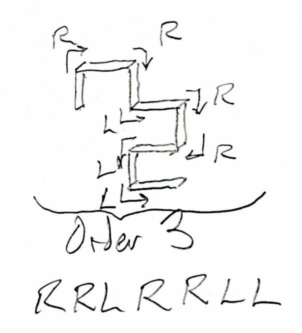 Order 3 dragon curve